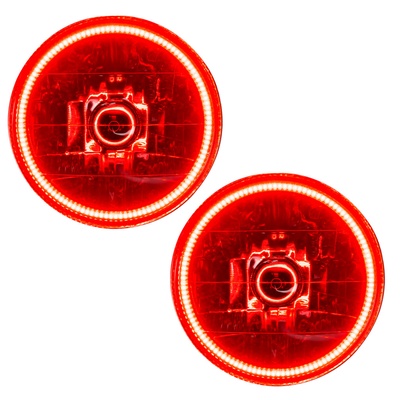 Oracle Lighting Pre-Assembled LED Halo Headlights (Red) - 7081-003